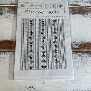 Pattern strippy quilt
